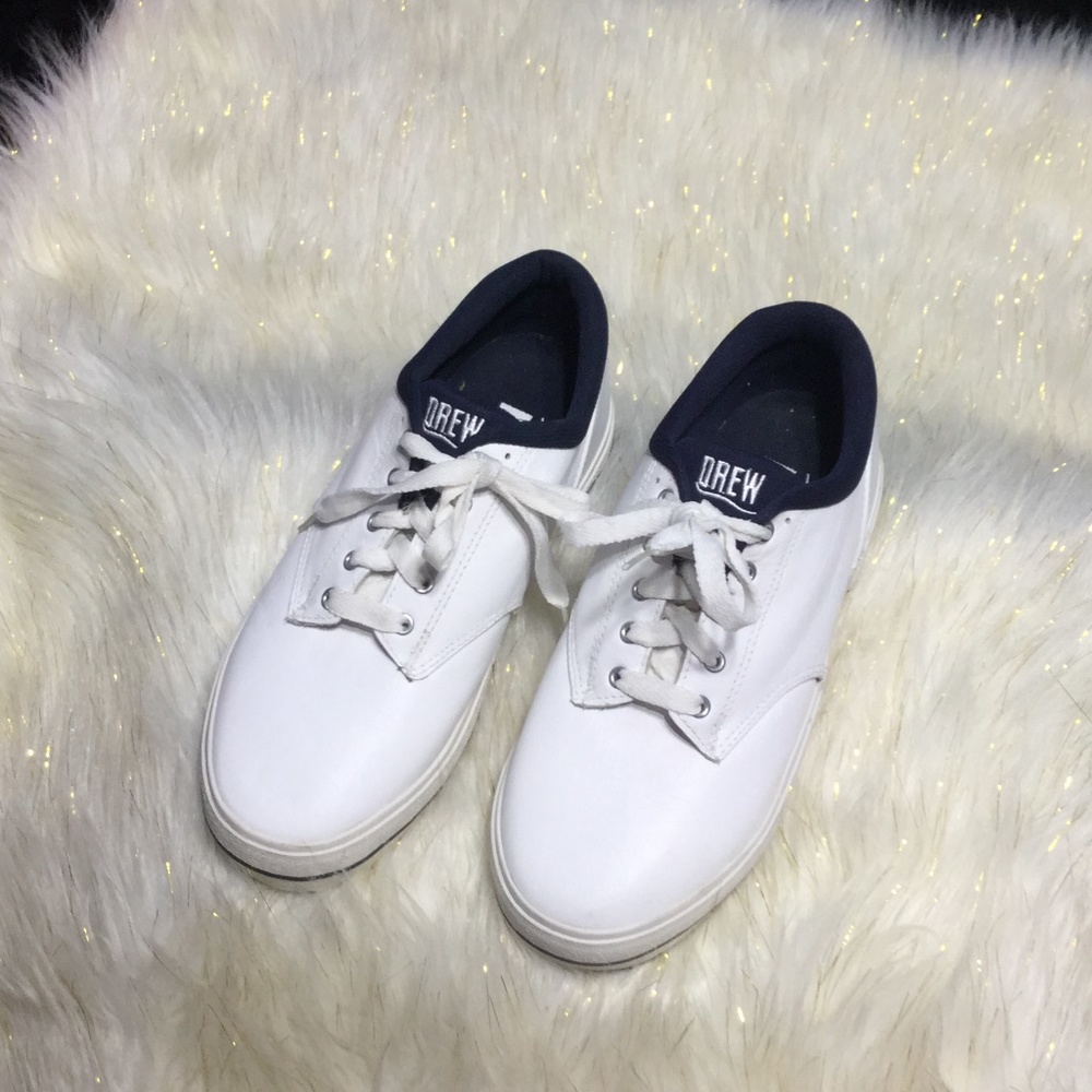 DREW Leather Athletic Shoe Sneaker Size 7WW